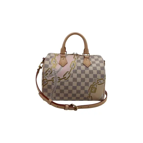 Louis Vuitton Speedy 25 Bandouliere Nautical Handbags Louis Vuitton