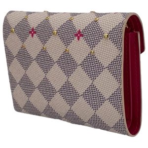 Louis Vuitton Victorine Damier Azure Studs Wallet Limited editions Louis Vuitton 19 Louis Vuitton Victorine Damier Azure Studs Wallet Limited editions Louis Vuitton 19