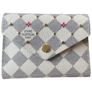 Louis Vuitton Victorine Damier Azure Studs Wallet Limited editions Louis Vuitton 14 Louis Vuitton Victorine Damier Azure Studs Wallet Limited editions Louis Vuitton 14
