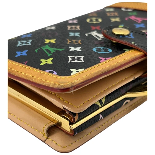 Louis Vuitton Viennois Multicolor Black Wallet Limited editions Louis Vuitton 12 Louis Vuitton Viennois Multicolor Black Wallet Limited editions Louis Vuitton 12