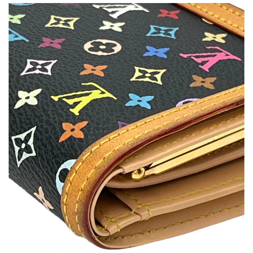 Louis Vuitton Viennois Multicolor Black Wallet Limited editions Louis Vuitton 11 Louis Vuitton Viennois Multicolor Black Wallet Limited editions Louis Vuitton 11