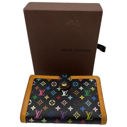 Louis Vuitton Viennois Multicolor Black Wallet Limited editions Louis Vuitton 2