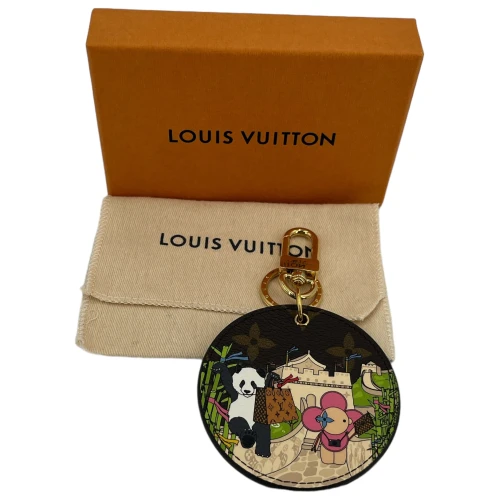 Louis Vuitton Illustre Vivienne Kina Nøglering Taskepynt Begrænsede Udgaver Louis Vuitton 2