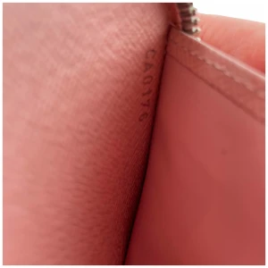 Louis Vuitton Zippy Epi Rose Ballerine Purse