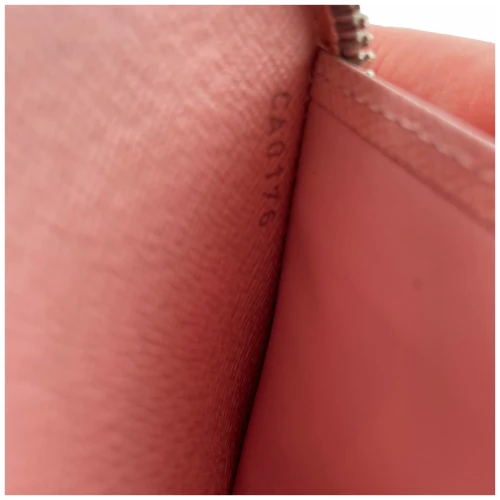 Louis Vuitton Zippy Epi Rose Ballerine Purse