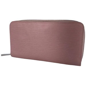 Louis Vuitton Zippy Epi Rose Ballerine Purse