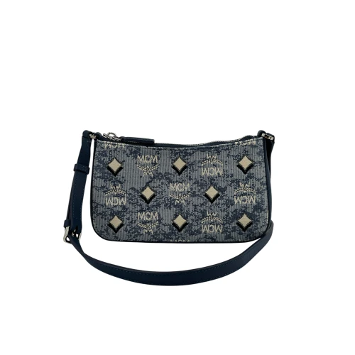 MCM Aren Jacquard Umhängetasche Kleine Taschen MCM MCM Aren Jacquard Umhängetasche Kleine Taschen MCM