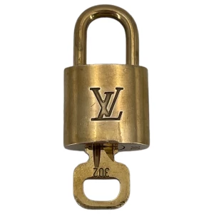 Louis Vuitton lock with key No. 302 Louis Vuitton Louis Vuitton Padlock 8