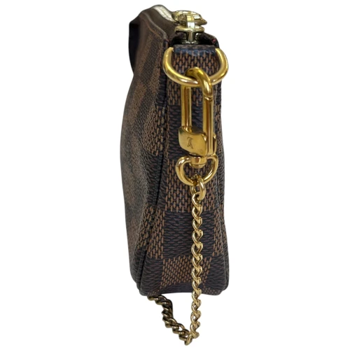 Louis Vuitton Mini Pochette Accessories Damier Ebene Handbags Louis Vuitton 8