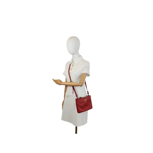 Prada Double Zip Shoulder Bag Handbags Prada 2 Prada Double Zip Shoulder Bag Handbags Prada 2