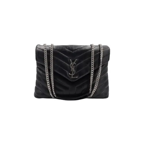 Saint Laurent Loulou Medium Schwarz Handtaschen Saint Laurent Saint Laurent Loulou Medium Schwarz Handtaschen Saint Laurent