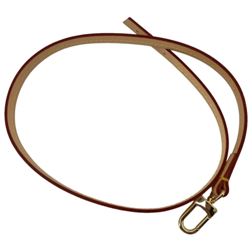 Leather Vachetta Shoulder Strap for Pochette Accessoires Shoulder Straps Shoulder strap Louis Vuitton Pochette Accessories