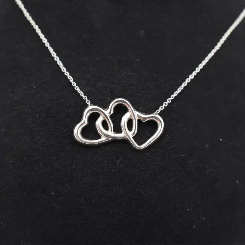 Tiffany & Co. Triple Heart Necklace Jewelry Tiffany 2