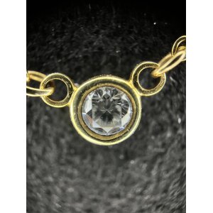 Tiffany & Co. Elsa Peretti Diamonds by the Yard Kette Gelbgold Schmuck Elsa Peretti 17