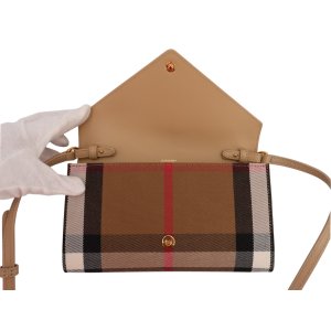 Burberry Hannah House Check Geldbörse
