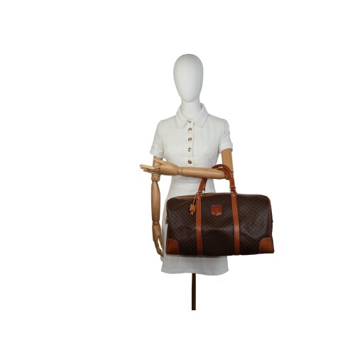 Céline Macadam Boston Bag Reisetasche Céline Celine 5