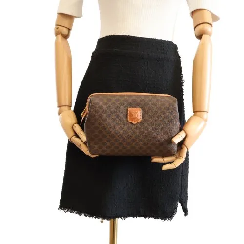 Céline Macadam Canvas Clutch Kosmetiktasche Céline Celine 5