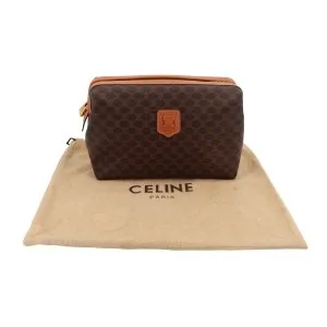 Céline Macadam Canvas Clutch Kosmetiktasche Céline Celine 20
