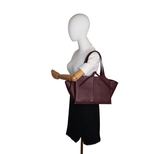 Céline Trifold Small Bordeaux