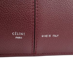 Céline Trifold Small Bordeaux