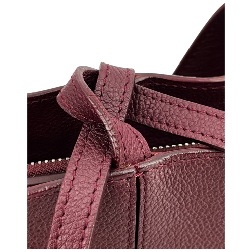 Céline Trifold Small Bordeaux