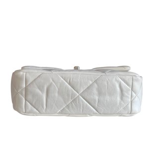 Chanel 19 Small Cremeweiß