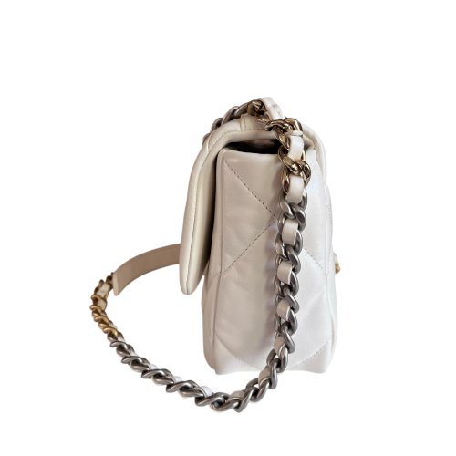 Chanel 19 Small Cream White Chanel Chanel 8