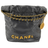 Chanel 22 Mini Calfskin Grau GHW Chanel Chanel 20 Chanel 22 Mini Calfskin Grau GHW Chanel Chanel 20