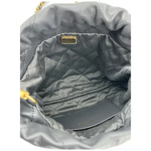 Chanel 22 Mini Lambskin Gray GHW