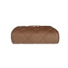 Chanel Geldbörse Kalbsleder Dunkelbeige Chanel Chanel 19