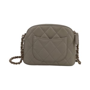 Chanel Classic Clutch Hellgrau Chanel Chanel 21