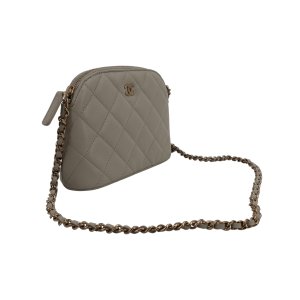 Chanel Classic Clutch Hellgrau Chanel Chanel 20