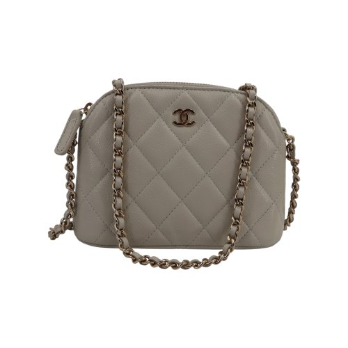 Chanel Classic Clutch Hellgrau Chanel Chanel 4