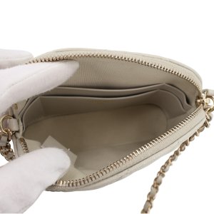 Chanel Classic Clutch Hellgrau Chanel Chanel 28