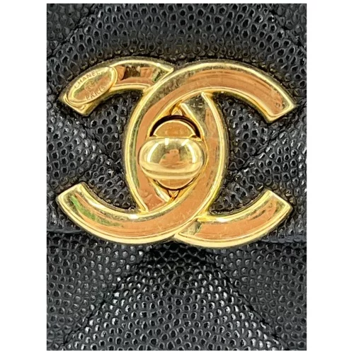 Chanel Coco First Calfskin Black GHW