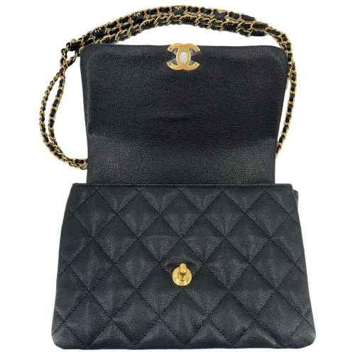 Chanel Coco First Calfskin Black GHW