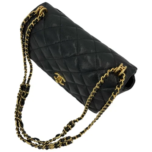 Chanel Coco First Calfskin Black GHW