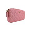 Chanel Double Zip Wallet on Chain WOC Iridescent Rosa Chanel Chanel 19 Chanel Double Zip Wallet on Chain WOC Iridescent Rosa Chanel Chanel 19