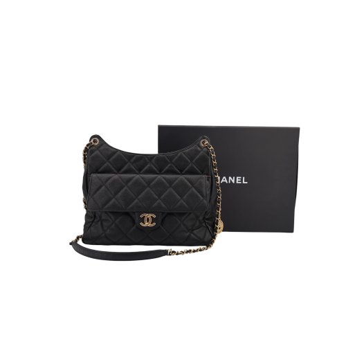 Chanel Hobo Bag Black
