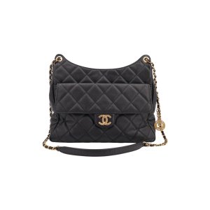 Chanel Hobo Bag Black