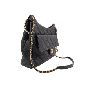 Chanel Hobo Bag Black