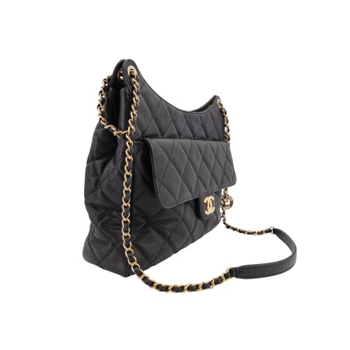 Chanel Hobo Bag Black