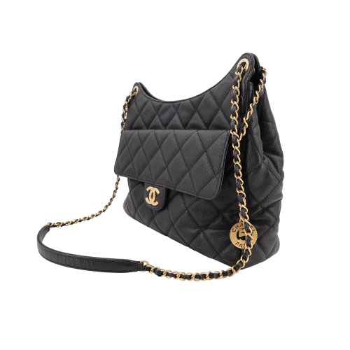 Chanel Hobo Bag Black