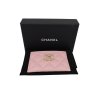 Chanel Kartenetui Kalbsleder Rosa GHW Chanel Chanel 11