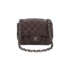 Chanel Mini Square Flap Bag Lammleder Grau SHW Chanel Chanel 16 Chanel Mini Square Flap Bag Lammleder Grau SHW Chanel Chanel 16