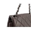 Chanel Mini Square Flap Bag Lammleder Grau SHW Chanel Chanel 26 Chanel Mini Square Flap Bag Lammleder Grau SHW Chanel Chanel 26