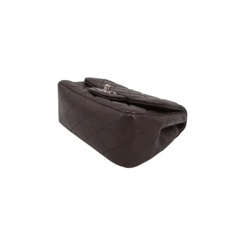 Chanel Mini Square Flap Bag Lambskin Grey SHW Chanel Chanel 11