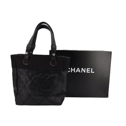 Chanel Paris Biarritz PM Tote Bag Schwarz Chanel Chanel 7