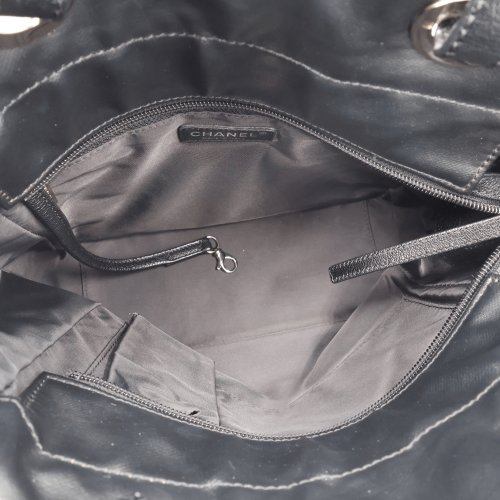 Chanel Paris Biarritz PM Tote Bag Schwarz Chanel Chanel 18