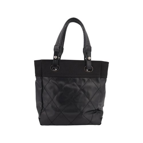 Chanel Paris Biarritz PM Tote Bag Schwarz Chanel Chanel 9